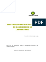 Electrorefinacion Del Cobre