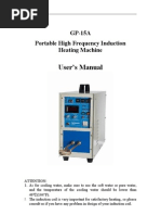 15 KW Induction Manual