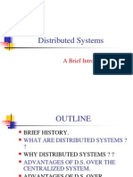 Distributed Systems-A Brief Introduction