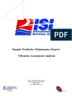 Sample Vibration Assessment Analysis Report PDF