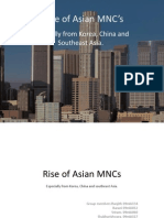 Rise of Asian MNCs