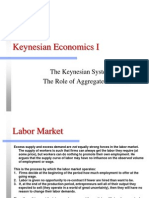 Keynesian Economics I: The Keynesian System (I) : The Role of Aggregate Demand