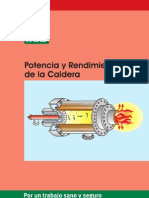 Potencia y Rendimiento de La Caldera