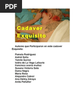 Cadaver Exquisito Poetas Del Mundo Ning