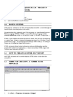 HTML (Hypertext Markup PDF