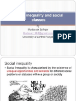 Lecturer #22 Social Inequality and Social Classes: by Mudassar Zulfiqar