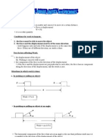 Ch. 8 Work, Power & Energy