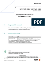 Installation Instructions DS550X SW 6.2.0 C1