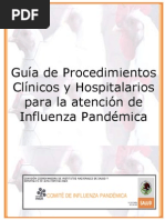 Guía de Procedimiento Clínicos y Hospitalarios para La Atención de Influenza Pandémica