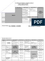 Jadwal Kegiatan Blok III-2011-2012