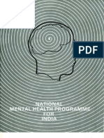 National Mental Health Programme, India