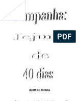 1 - Jejum de 40 Dias