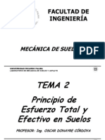 Tema 2 Esfuerzos Totales y Efectivos