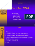 Presetation Certificat x.509