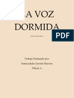 La Voz Dormida (Comentario Crítico)