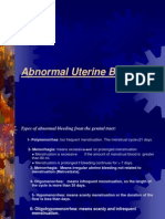 Abnormal Uterine