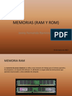 Memorias (Ram y Rom)