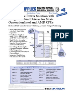 Data SH Power Supplies Mixed Signal Maxim