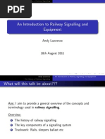 An Introduction To Railway Signalling and Equipment