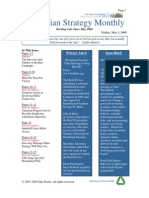 May 2009 Libertarian Strategy Monthly