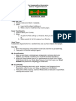 Cub Scout Progress Badge Training Scheme