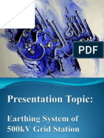 500 KV Substation Grounding Presentation