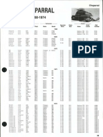Chaparral Models 1968 1974