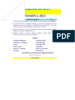 Nomina 2013 2