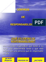 Centros de Responsabilidad