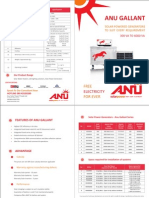 Solar Power Generator - Leaflet