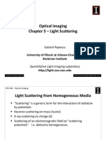 Optical Imaging Chapter 5 - Light Scattering: University of Illinois at Urbana-Champaign Beckman Institute