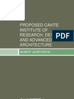 Proposed Cavite Institute of Research, Design