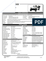 2010 Cushman Commander 280 Gas Tech Spec, 1