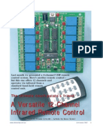 A Versatile 12-Channel Infrared Remote Control