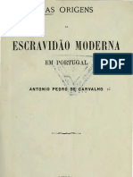 Origens Da Escravidão Moderna em Portugal