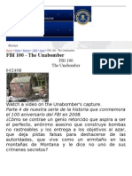 FBI - FBI 100 - El Unabomber