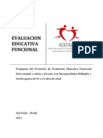 Evaluacion Educativa Funcional-ADEFAV