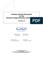 Interface Control Document For The Common Image Generator Interface (CIGI) Version 3.3