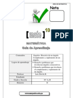 Guia 10mo - Ángulos