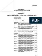 Sub-Banda Frecuencia Pasolink Neo