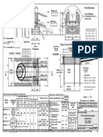 Section A-A Front Elevation: Hard Rock Tower Foundation