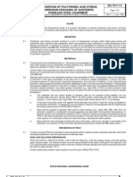 Prevention of Polythionic Acid Stress Corrosion Cracking of Austenitic Stainless Steel Equipment EG 19-7-1.2