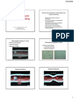 Discuss The Essentials of Hemostasis and Surgical Bleeding