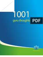 1001 Guru Thoughts