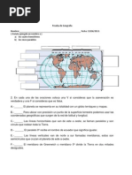 Prueba Meridianos y Paralelos