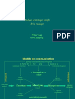 Analyse Sémiotique (Simplifiée) de La Musique Populaire