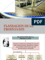 Planeación de La Producción