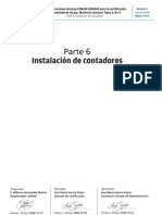 Parte 6 Instalación de Contadores