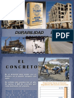 Durabilidad Del Concreto - Pavimento de Concreto Optimizado