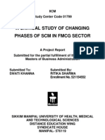 A Critical Study of Changing Phases of SCM in FMCG Sector